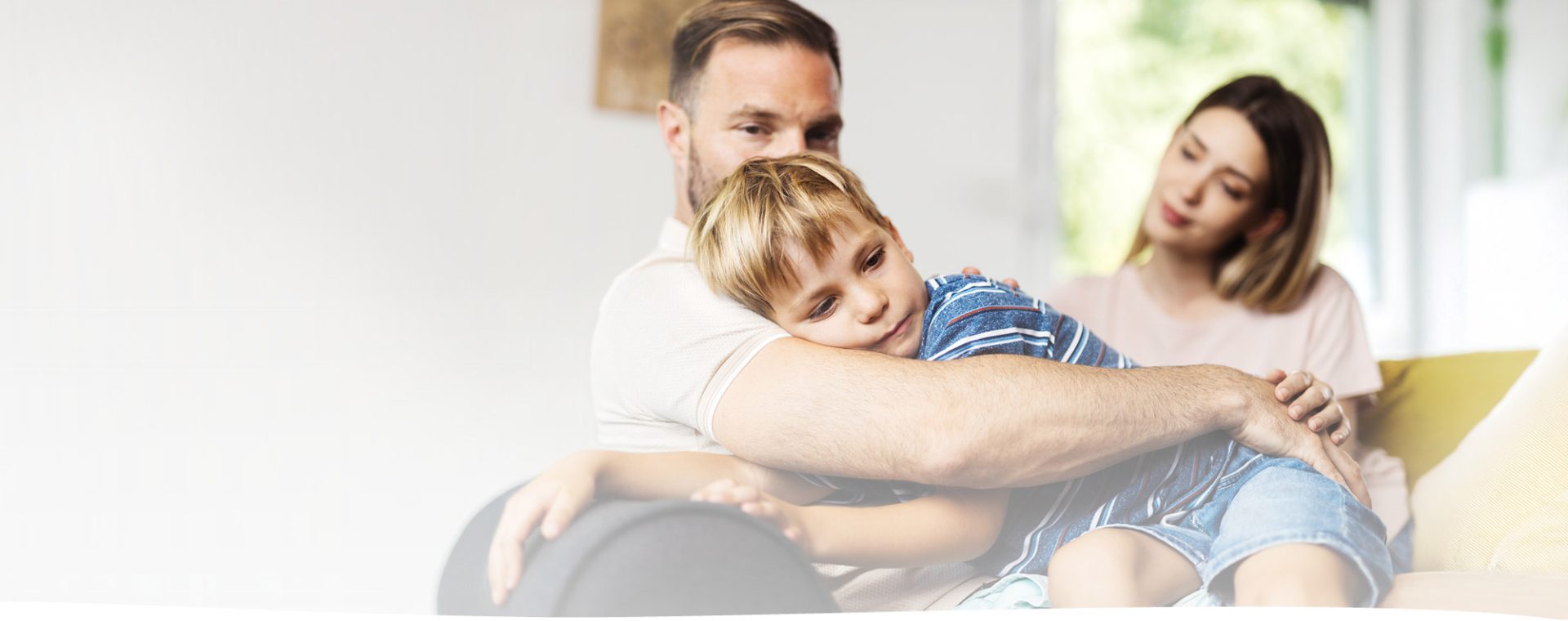 Familie Wohnzimmer Sofa